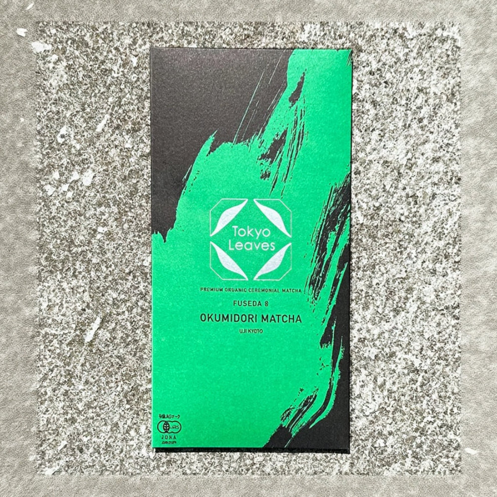 【Tokyo Leaves】 Japanese Organic Uji Matcha FUSEDA 8 OKUMIDORI